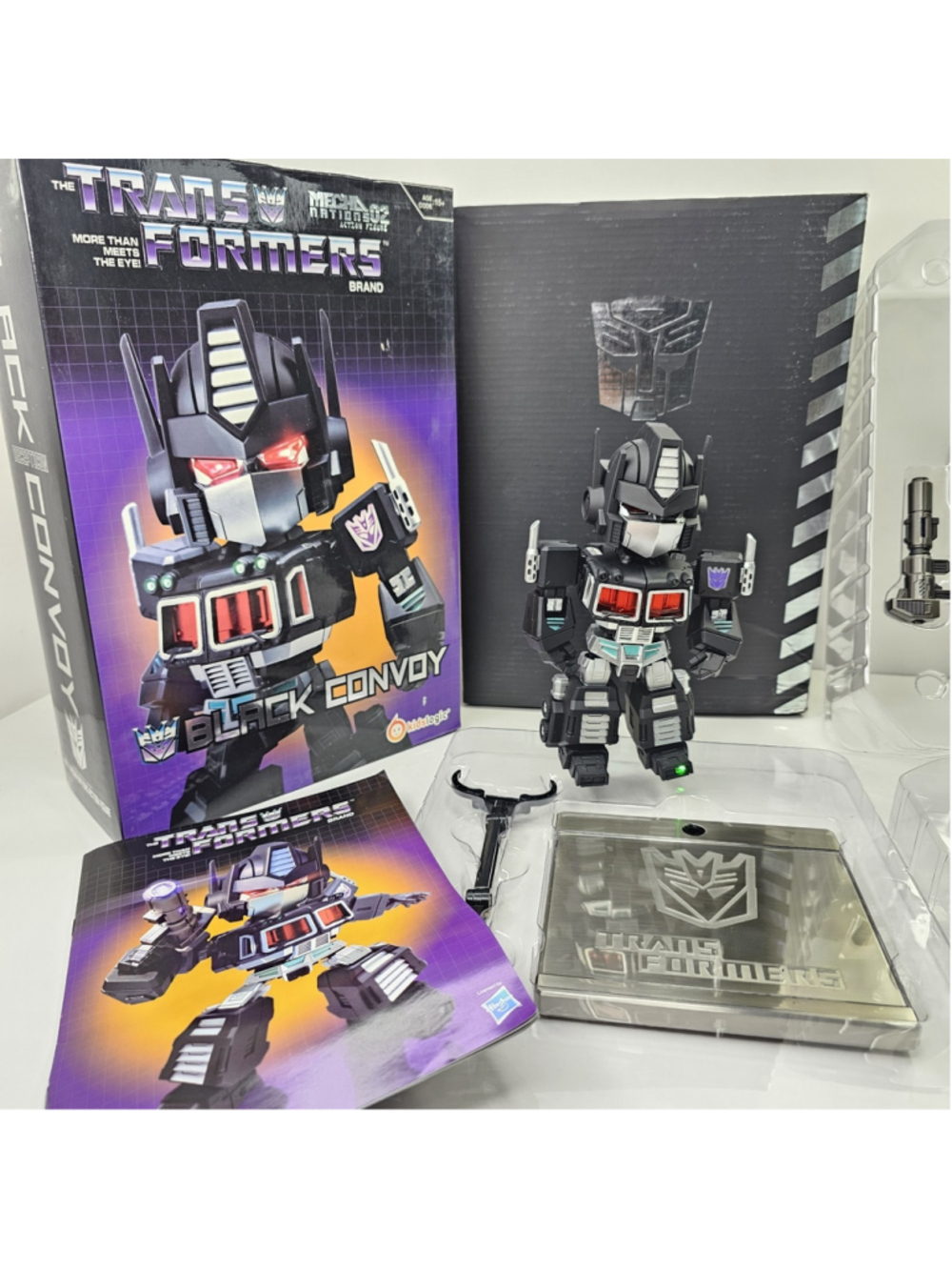 Perfect Kidslogic MN02 G1 Black Convoy Q Version Action Figure